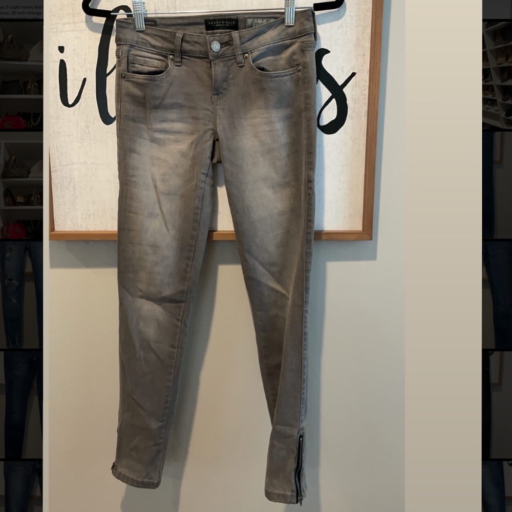 Aeropostale Grey Jeans